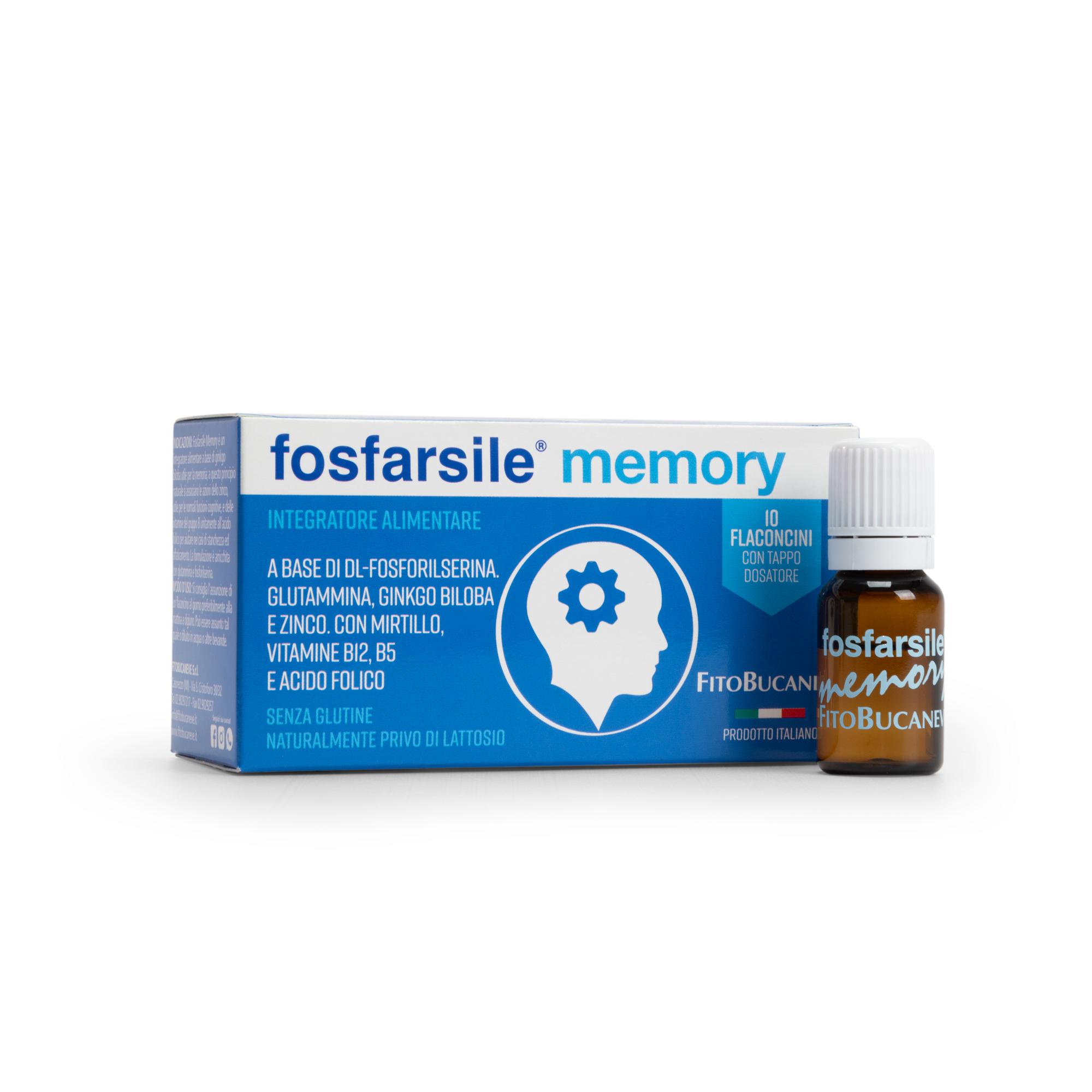 FOSFARSILE Memory  10 Flaconcini