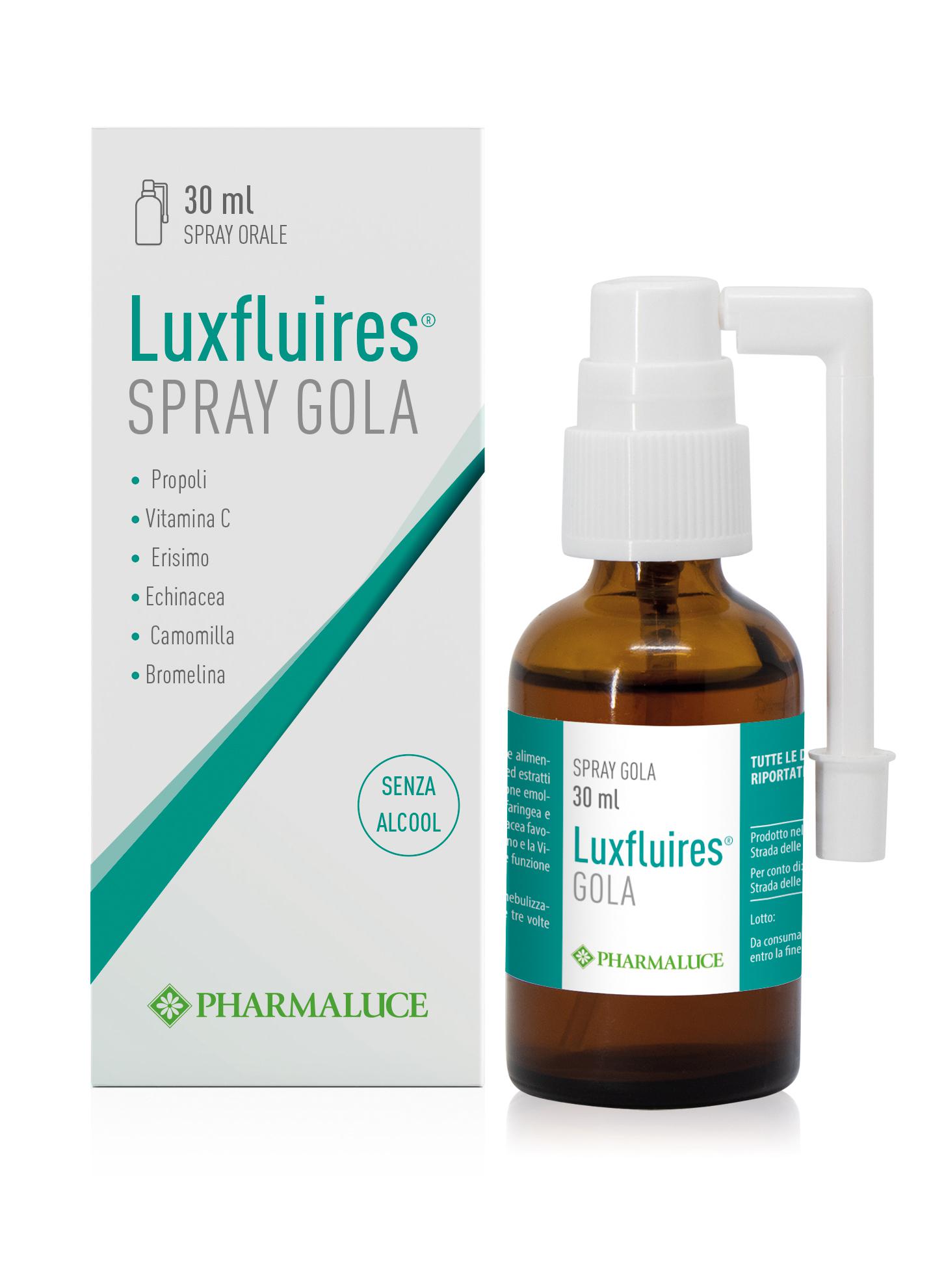 LUXFLUIRES® GOLA  Spray orale