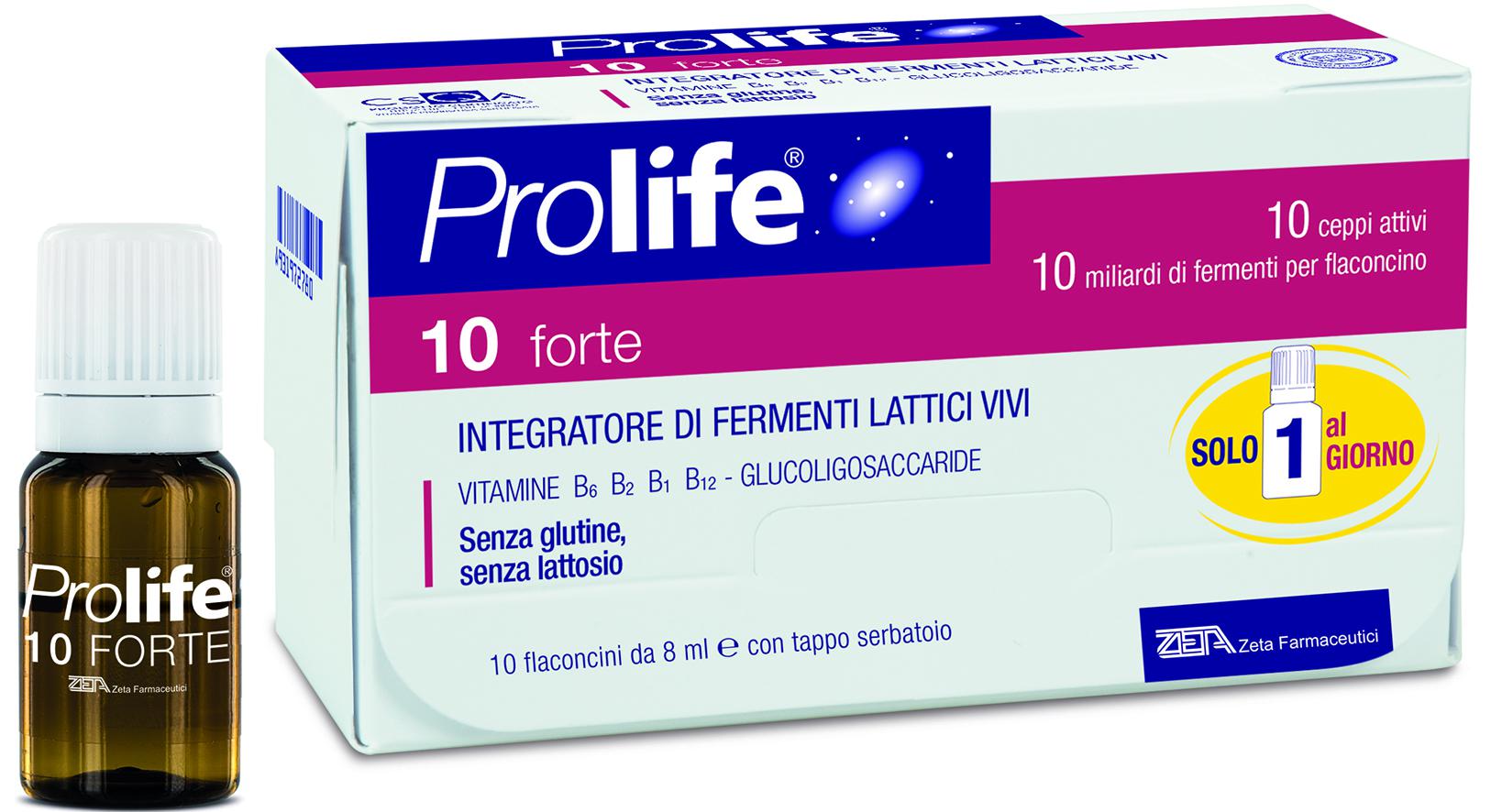 ProLife® FORTE 10   7/10 flaconcini da 10 ml con tappo serbatoio