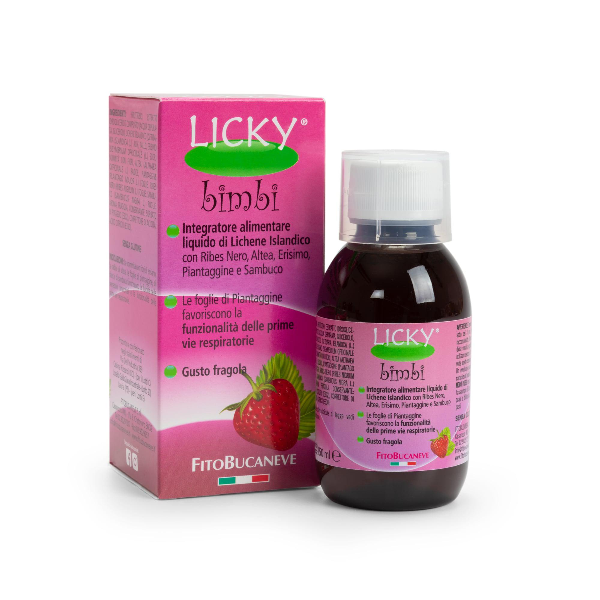 LICKY Sciroppo Bimbi 