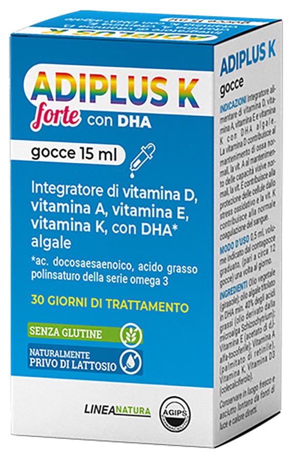 ADIPLUS K forte con DHA Gocce 