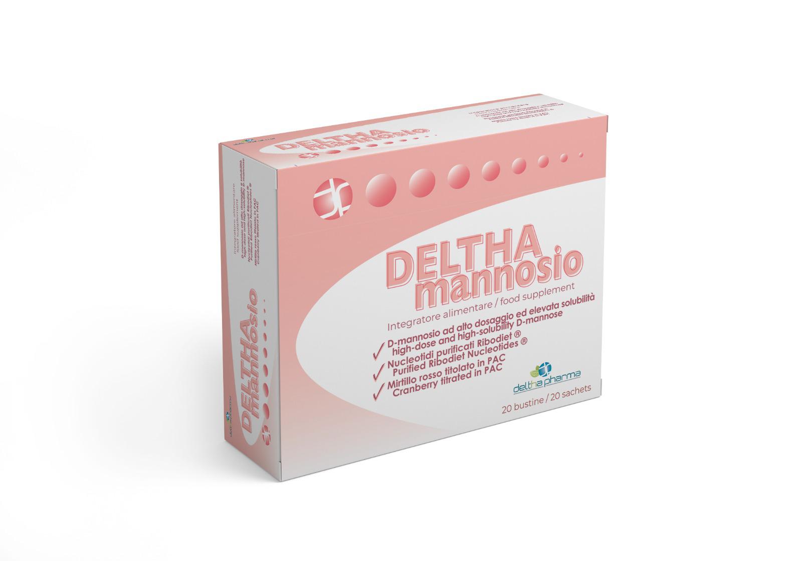 DELTHA mannosio 20 bustine