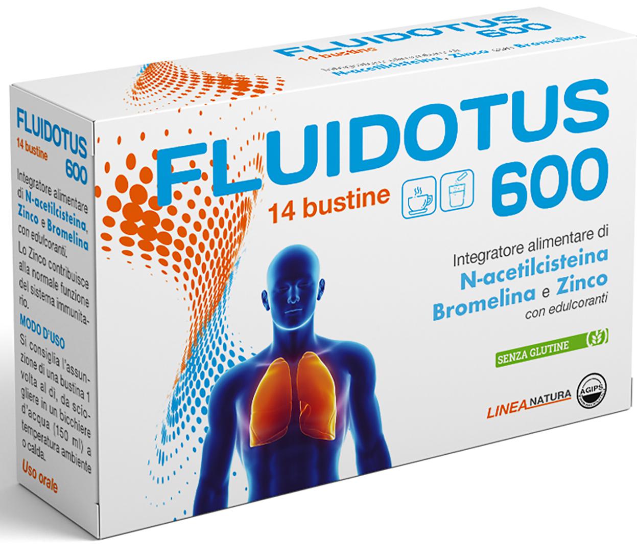 FLUIDOTUS 600 -  bustine