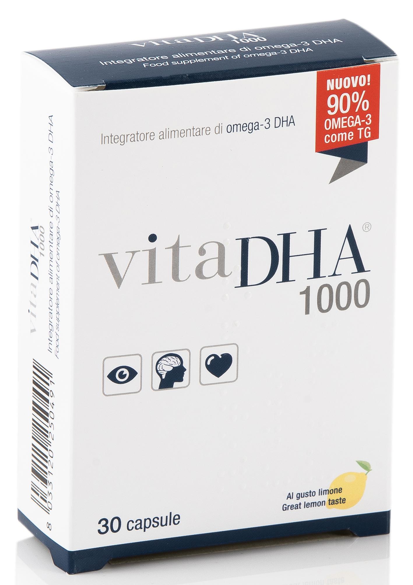 VitaDHA® 1000 da 30 e 60 capsule molli