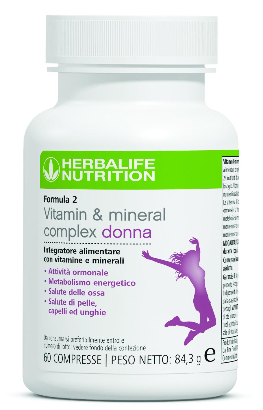 Formula 2 Vitamin & mineral complex donna