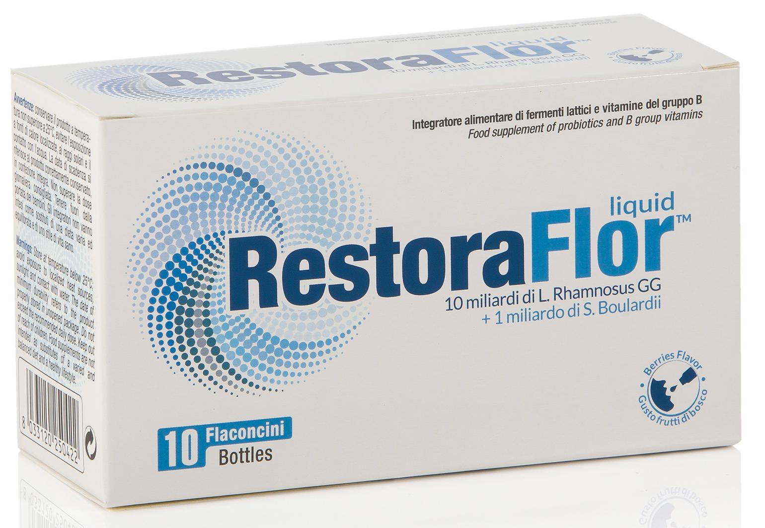 RestoraFlor™ liquid 10 flaconcini