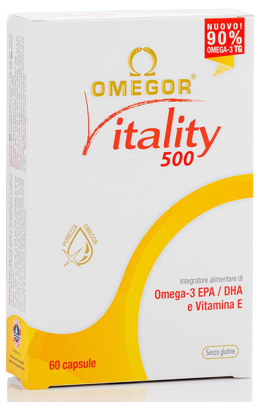 Omegor® Vitality 500 da 60 capsule molli  