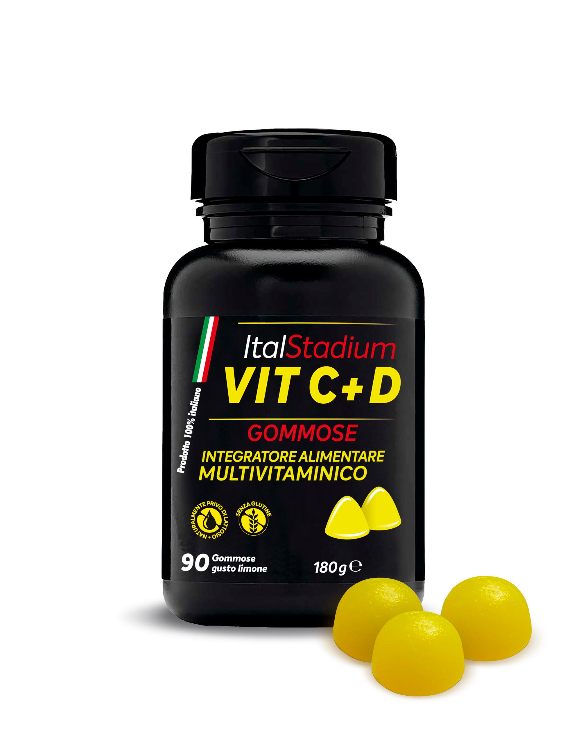 ITALSTADIUM VIT C + D GOMMOSE