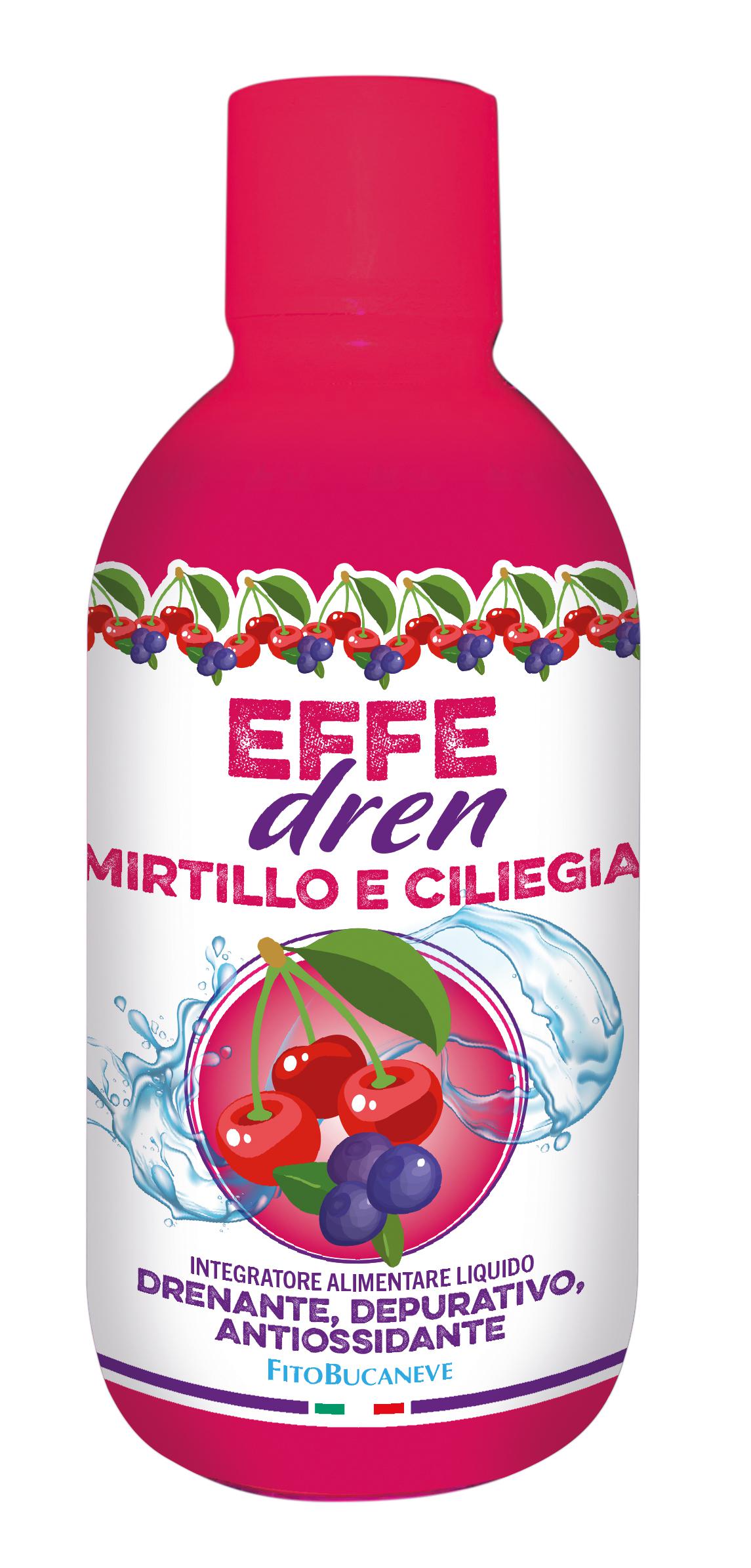 Effedren Mirtillo e Ciliegia