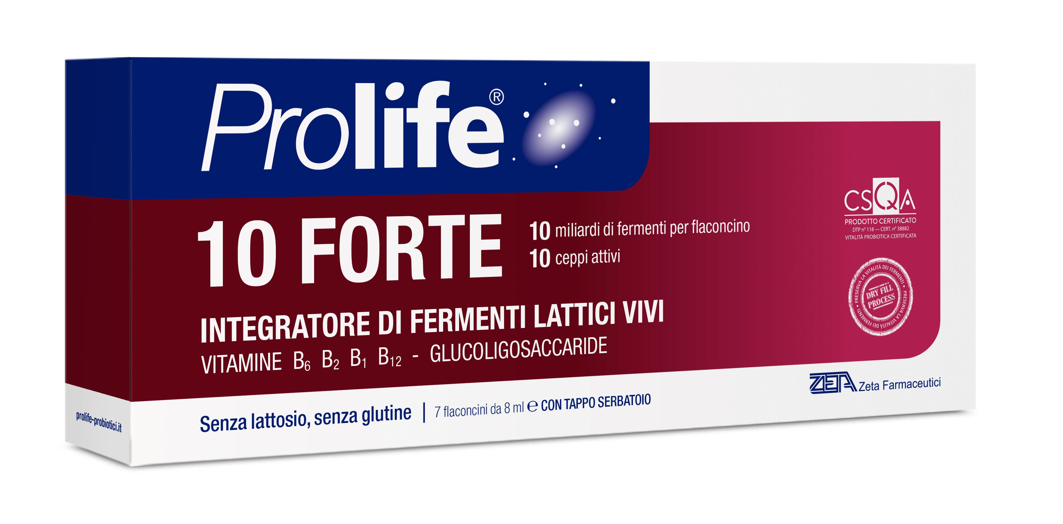 PRO LIFE® 10 FORTE : 7 FLACONCINI DA 8 ML 
