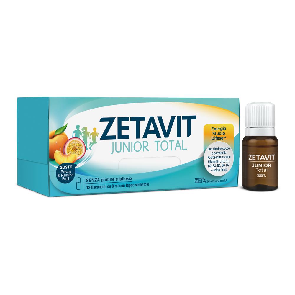 ZETAVIT - JUNIOR TOTAL ( gusto pesca e passion fruit ) 