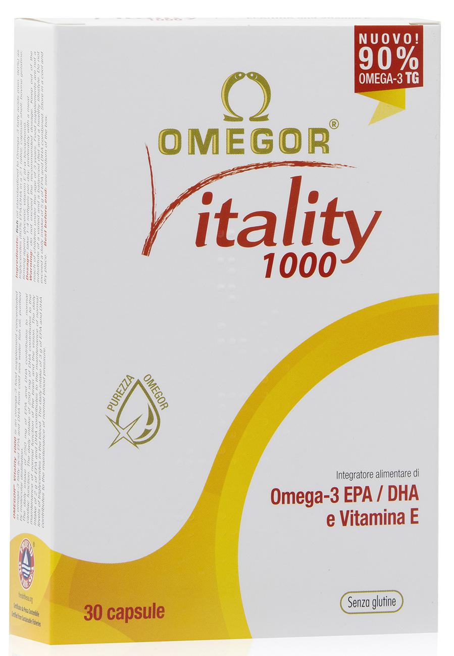 Omegor® Vitality 1000 da 30, 60 e 90 capsule molli